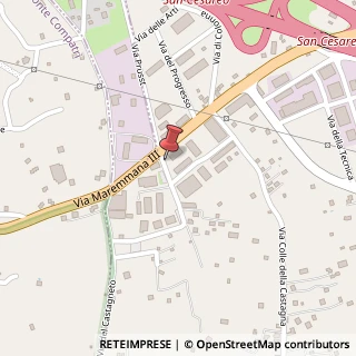 Mappa Via dell' Artigianato, 1, 00030 San Cesareo, Roma (Lazio)