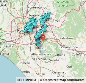Mappa 00044 Frascati RM, Italia (11.2895)