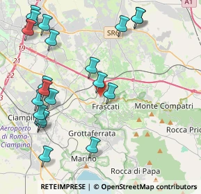Mappa 00044 Frascati RM, Italia (5.3295)