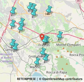 Mappa 00044 Frascati RM, Italia (4.73375)