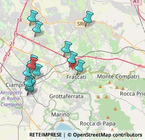 Mappa 00044 Frascati RM, Italia (4.44077)