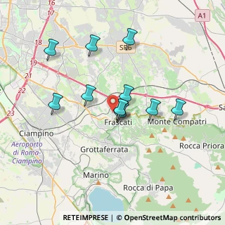 Mappa 00044 Frascati RM, Italia (3.23091)