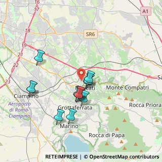Mappa 00044 Frascati RM, Italia (3.4725)