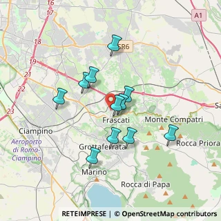 Mappa 00044 Frascati RM, Italia (3.08545)
