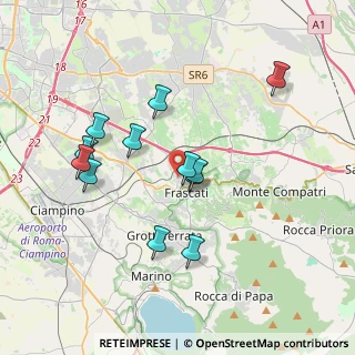 Mappa 00044 Frascati RM, Italia (3.65)