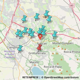 Mappa 00044 Frascati RM, Italia (3.50533)