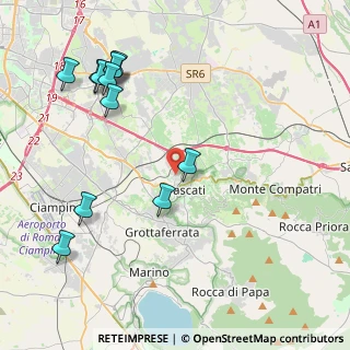 Mappa 00044 Frascati RM, Italia (5.24)