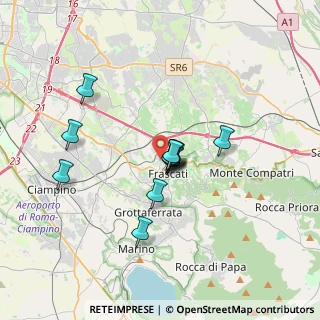 Mappa 00044 Frascati RM, Italia (2.78167)