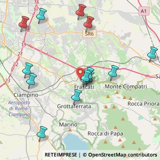 Mappa 00044 Frascati RM, Italia (4.82857)