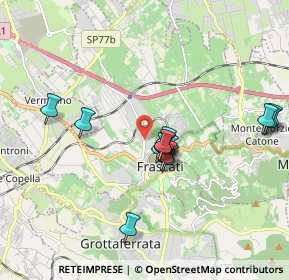 Mappa 00044 Frascati RM, Italia (1.84231)
