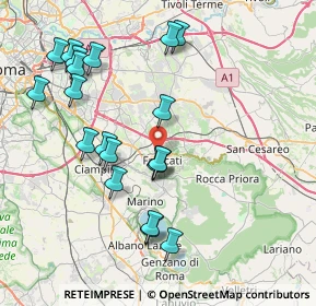 Mappa 00044 Frascati RM, Italia (8.73)