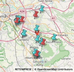 Mappa 00044 Frascati RM, Italia (8.2845)