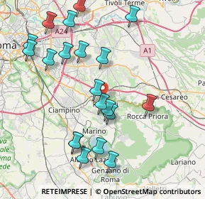Mappa 00044 Frascati RM, Italia (9.149)