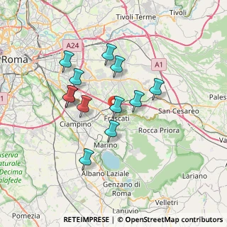 Mappa 00044 Frascati RM, Italia (6.485)