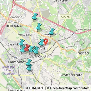 Mappa Via XXII Rubbia, 00044 Frascati RM, Italia (2.01083)