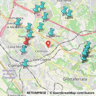 Mappa Via XXII Rubbia, 00044 Frascati RM, Italia (2.9815)