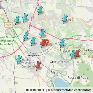 Mappa Via XXII Rubbia, 00044 Frascati RM, Italia (4.8)