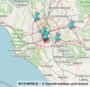 Mappa 00143 Roma RM, Italia (36.92364)
