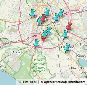 Mappa 00143 Roma RM, Italia (7.17583)