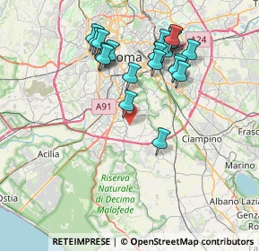 Mappa 00143 Roma RM, Italia (8.012)