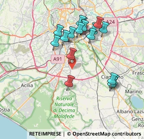 Mappa 00143 Roma RM, Italia (7.70111)