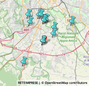 Mappa 00143 Roma RM, Italia (3.60846)