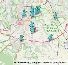 Mappa 00143 Roma RM, Italia (3.83636)