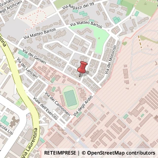 Mappa Via dei Genieri, 129, 00143 Roma, Roma (Lazio)