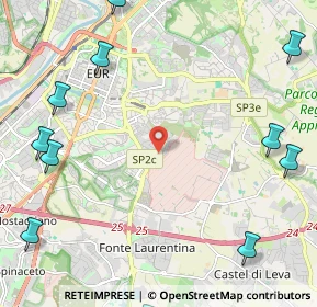 Mappa 00143 Roma RM, Italia (3.60417)