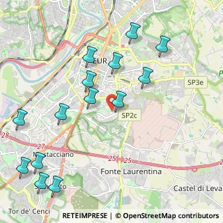 Mappa Via Achille Campanile, 00143 Roma RM, Italia (2.64714)