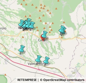 Mappa Via Antonio Rosmini, 00033 Cave RM, Italia (3.91429)