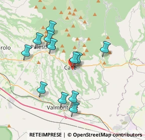 Mappa Via Antonio Rosmini, 00033 Cave RM, Italia (3.80333)