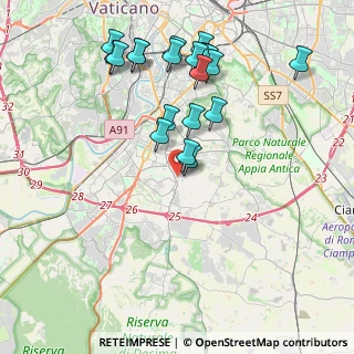 Mappa Via dei Lanciafiamme, 00143 Roma RM, Italia (4.475)