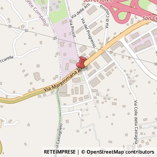 Mappa Via Maremmana, Km 3, 200, 00030 San Cesareo, Roma (Lazio)