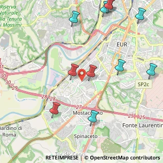 Mappa Via del Pianeta Mercurio, 00144 Roma RM, Italia (2.86273)