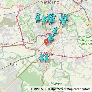 Mappa Via del Pianeta Mercurio, 00144 Roma RM, Italia (3.96333)