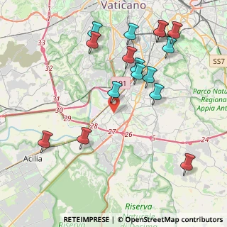 Mappa Via del Pianeta Mercurio, 00144 Roma RM, Italia (4.87688)
