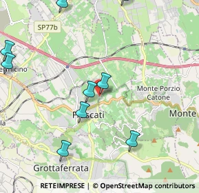 Mappa Vicolozzo di Spinetta, 00044 Frascati RM, Italia (2.89909)