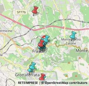 Mappa Vicolozzo di Spinetta, 00044 Frascati RM, Italia (1.83769)