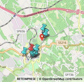 Mappa Vicolozzo di Spinetta, 00044 Frascati RM, Italia (0.70462)