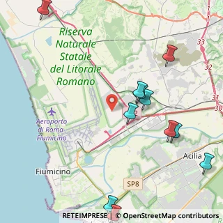 Mappa Via Idra, 00054 Piana del Sole RM, Italia (5.61)