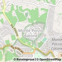 Kartta Monte Porzio Catone