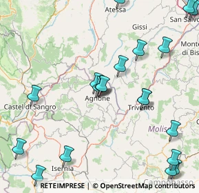 Mappa Viale Castelnuovo, 86081 Agnone IS, Italia (22.226)