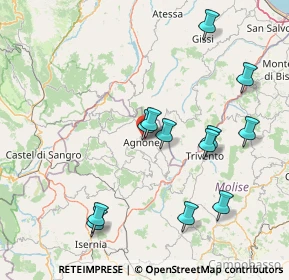 Mappa Viale Castelnuovo, 86081 Agnone IS, Italia (17.10833)