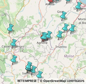 Mappa Viale Castelnuovo, 86081 Agnone IS, Italia (22.5105)