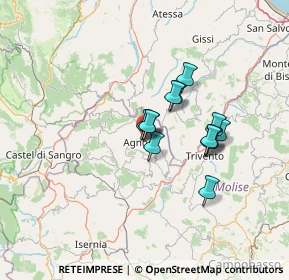 Mappa Viale Castelnuovo, 86081 Agnone IS, Italia (10.18385)