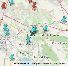 Mappa Via Frascati, 00044 Frascati RM, Italia (4.96786)