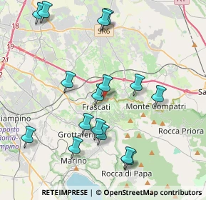 Mappa Via Frascati, 00044 Frascati RM, Italia (4.53125)