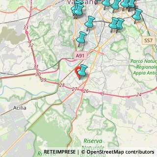 Mappa Via degli Astri, 00144 Roma RM, Italia (7.3)