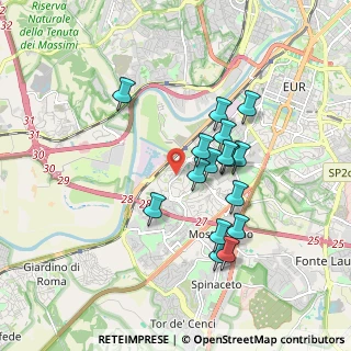 Mappa Via Cina, 00144 Roma RM, Italia (1.65438)